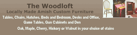 The Wood Loft Custom Amish Furniture in Downtown Arthur, IL